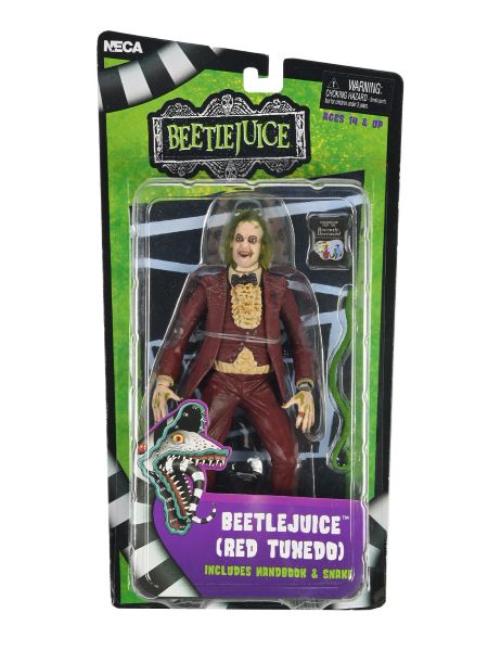 BEETLEJUICE (1988) – RED TUXEDO BEETLEJUICE – 7″ SCALE ACTION FIGURE