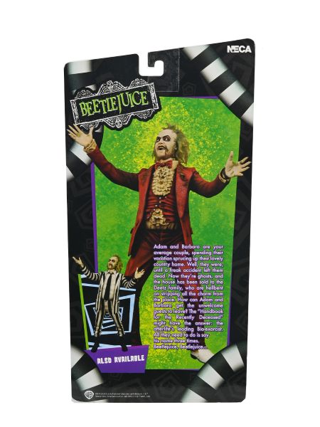 BEETLEJUICE (1988) – RED TUXEDO BEETLEJUICE – 7″ SCALE ACTION FIGURE