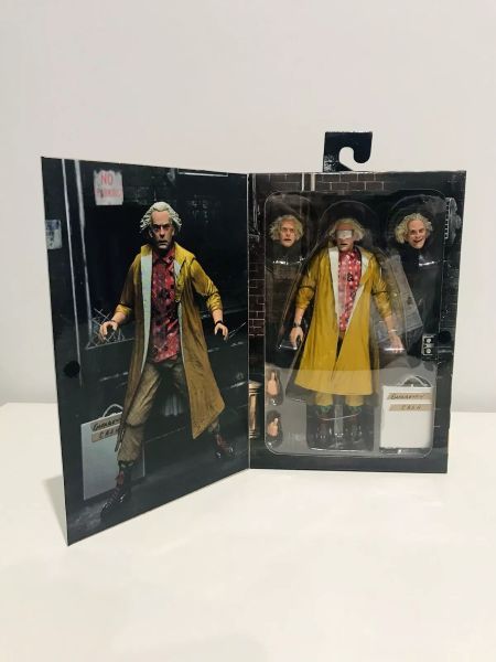 Back to the Future Part 2 Doc Brown Ultimate 7-Inch Action Figure New