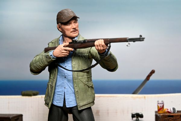 JAWS SAM QUINT ULTIMATE 50TH ANNIVERSARY 7″ SCALE ACTION FIGURE