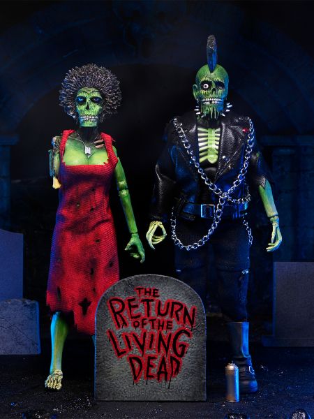 RETURN OF THE LIVING DEAD – TRASH & SUICIDE 2 PACK – 8″ SCALE CLOTHED ACTION FIGURE