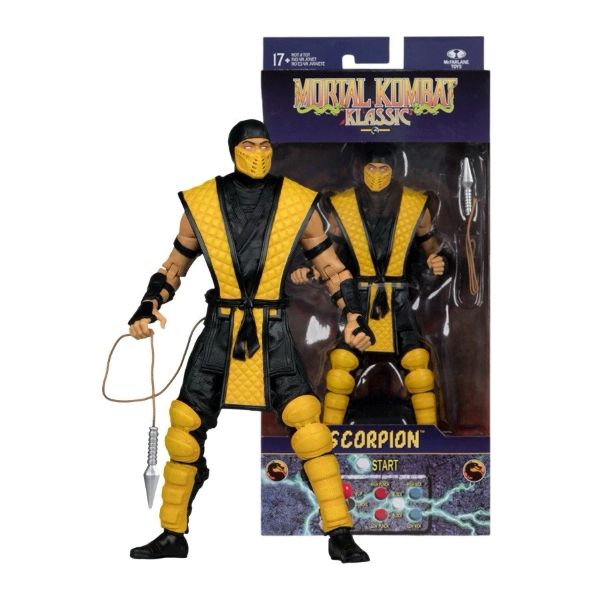 Mortal Kombat Klassic Scorpion 7 inch Action Figure McFarlane Toys NEW