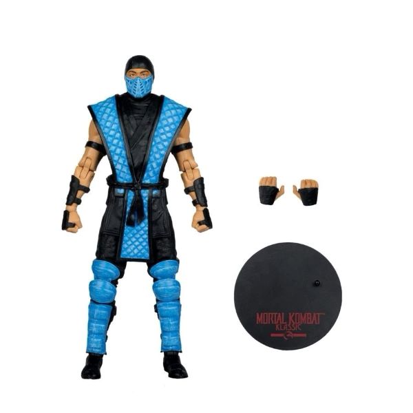 Mortal Kombat Kitana Liu Kang Scorpion Sub-Zero Klassics 7" Action Figure Set 4