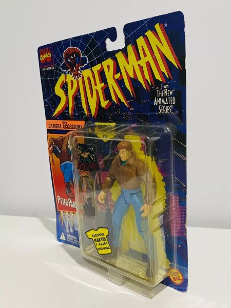 Marvel Comics Spider-Man Peter Parker Action Figure 1994 Toy Biz