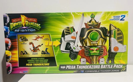 Playmates Power Rangers Mighty Morphin Thunder Megazord Battle Pack Re-ignition