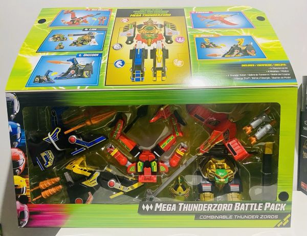 Playmates Power Rangers Mighty Morphin Thunder Megazord Battle Pack Re-ignition