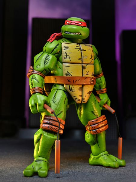 TMNT MIRAGE COMICS – MICHELANGELO – 7″ SCALE ACTION FIGURE