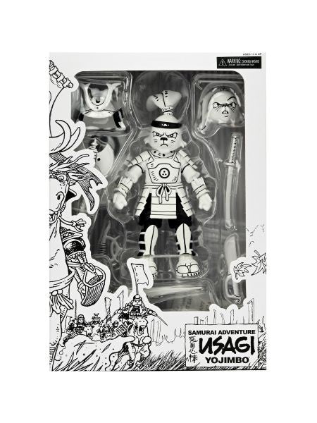 SAMURAI USAGI YOJIMBO BLACK & WHITE – 7″ SCALE ACTION FIGURE
