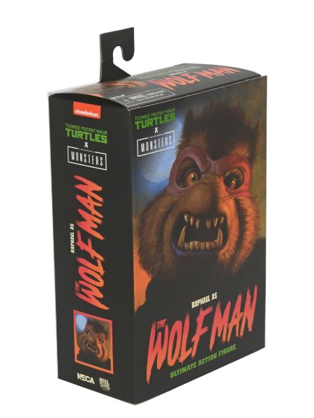 TMNT ULTIMATE RAPHAEL AS THE WOLFMAN – UNIVERSAL MONSTERS X TMNT – 7″ SCALE ACTION FIGURE