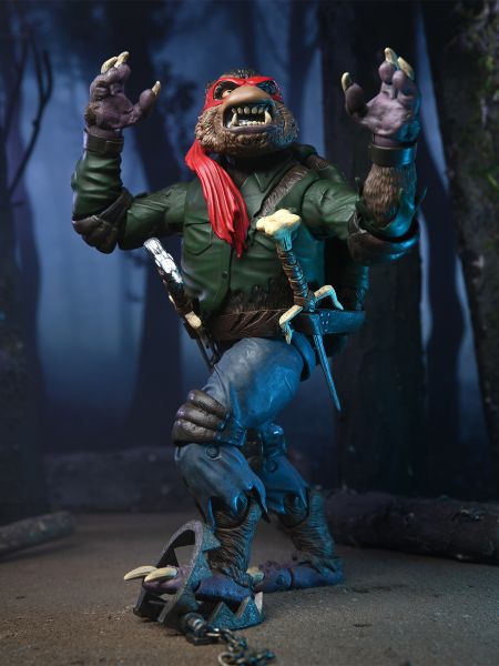 TMNT ULTIMATE RAPHAEL AS THE WOLFMAN – UNIVERSAL MONSTERS X TMNT – 7″ SCALE ACTION FIGURE