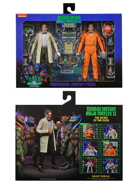 TMNT LAB COAT & HAZMAT SUIT – PROFESSOR PERRY 2PK 7″ SCALE ACTION FIGURES