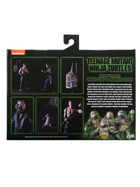 TMNT 1990 MOVIE – SHADOW WARRIORS 2 PK 7″ ACTION FIGURES