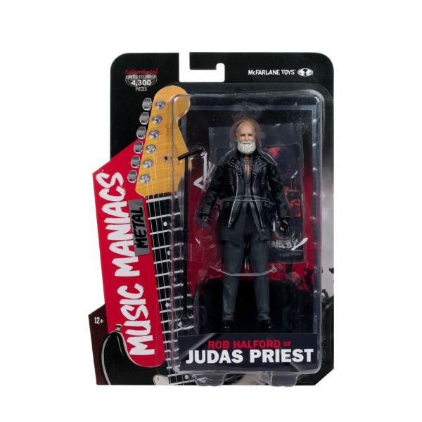 Music Maniacs - Rob Halford (Judas Priest) 6" Action Figure