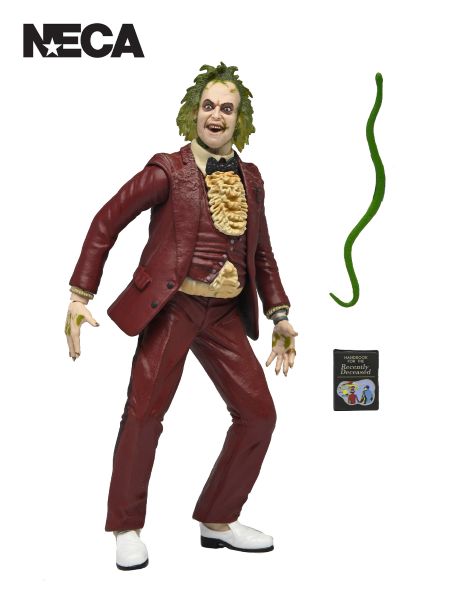 BEETLEJUICE (1988) – RED TUXEDO BEETLEJUICE – 7″ SCALE ACTION FIGURE
