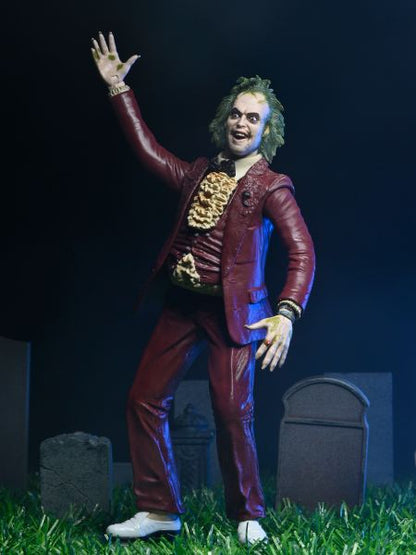 BEETLEJUICE (1988) – RED TUXEDO BEETLEJUICE – 7″ SCALE ACTION FIGURE