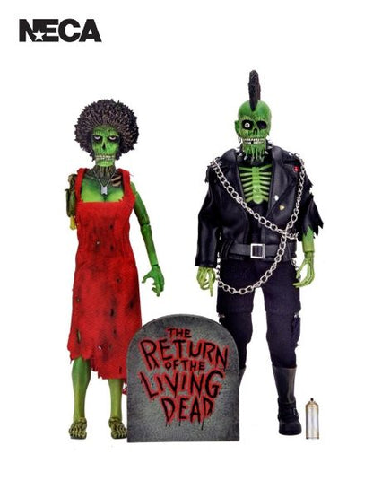 RETURN OF THE LIVING DEAD – TRASH & SUICIDE 2 PACK – 8″ SCALE CLOTHED ACTION FIGURE