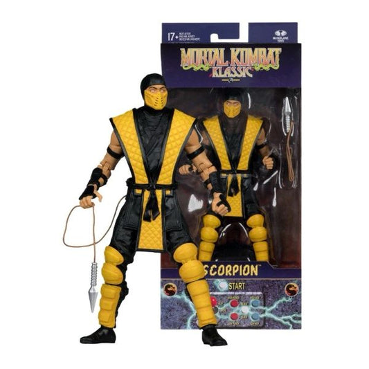 Mortal Kombat Klassic Scorpion 7 inch Action Figure McFarlane Toys NEW