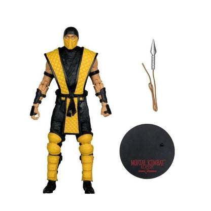 Mortal Kombat Kitana Liu Kang Scorpion Sub-Zero Klassics 7" Action Figure Set 4