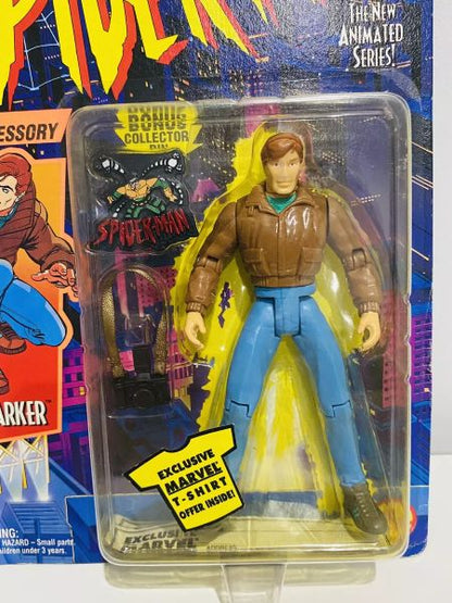 Marvel Comics Spider-Man Peter Parker Action Figure 1994 Toy Biz