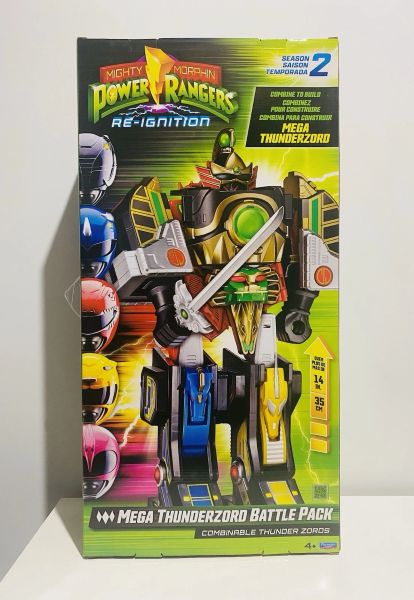 Playmates Power Rangers Mighty Morphin Thunder Megazord Battle Pack Re-ignition