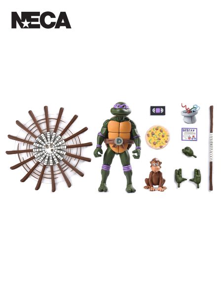 TMNT ULTIMATE DONATELLO (VHS) 7″ SCALE ACTION FIGURE