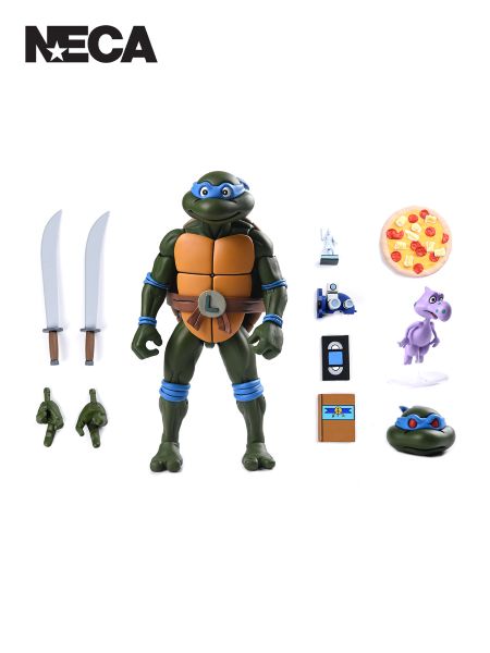 TMNT ULTIMATE LEONARDO (VHS) 7″ SCALE ACTION FIGURE