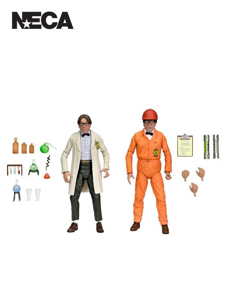 TMNT LAB COAT & HAZMAT SUIT – PROFESSOR PERRY 2PK 7″ SCALE ACTION FIGURES